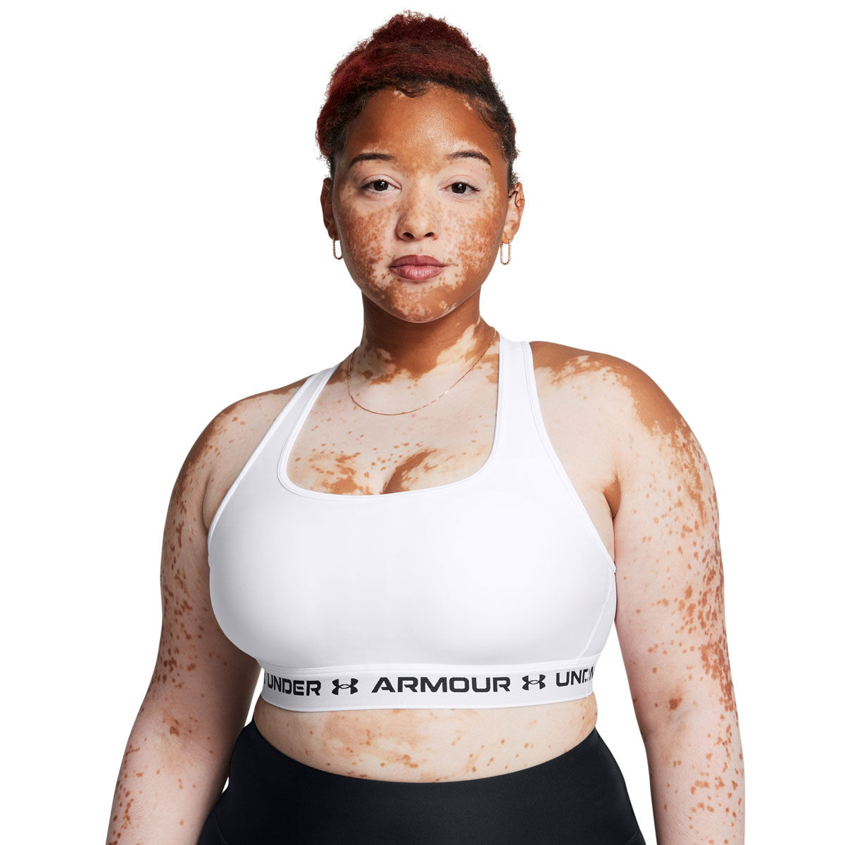 Under Armour Womens Crossback Mid Support Sports Bra