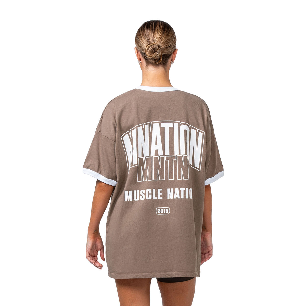 Muscle Nation Womens Refresh Oversized Tee