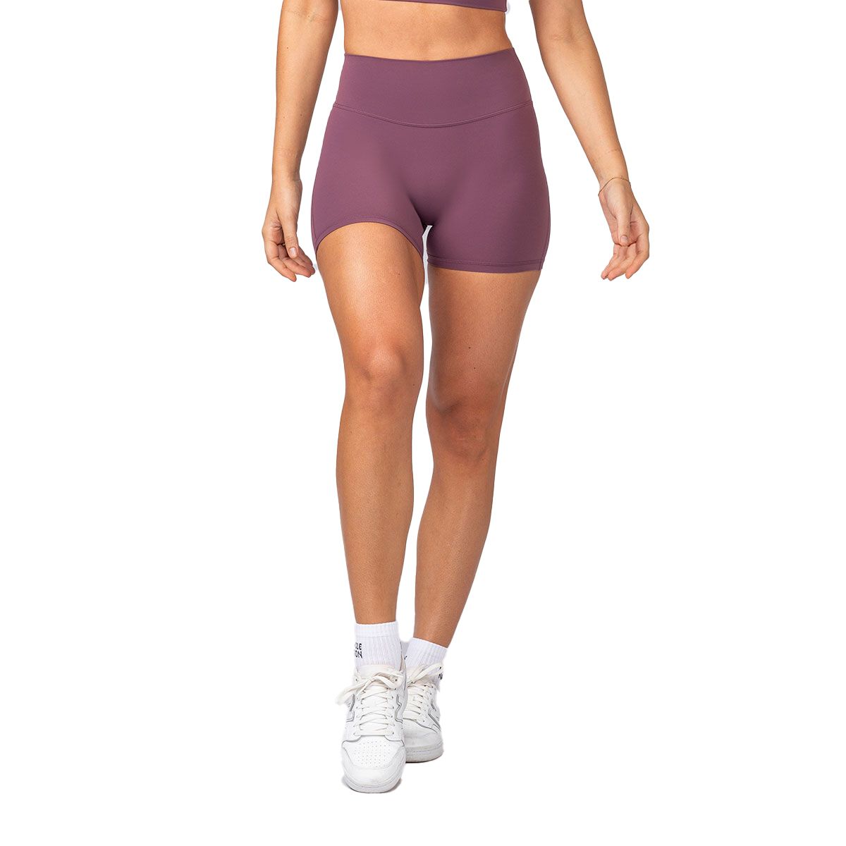 Muscle Nation Womens Aura Peachy Midway Shorts
