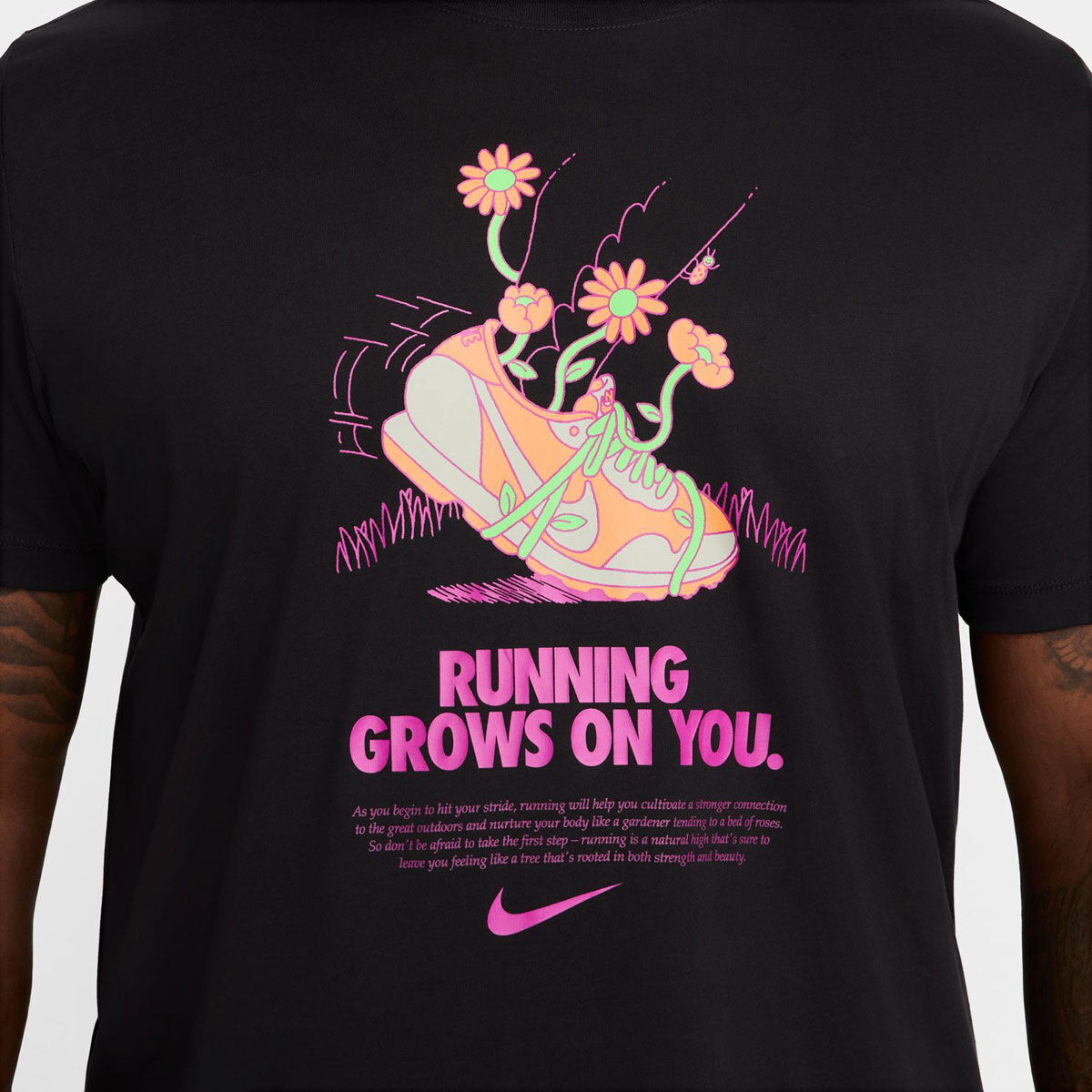 Nike Mens Dri-FIT Running Tee