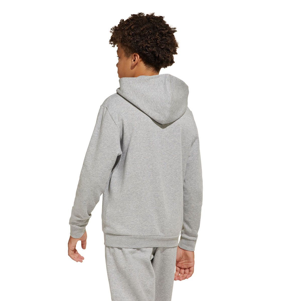adidas Junior All Season Fleece Graphic Pullover Hoodie