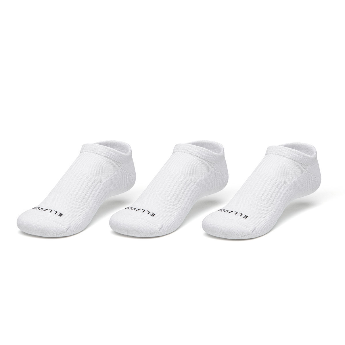Ell/Voo Womens Low Cut Socks 3 Pack