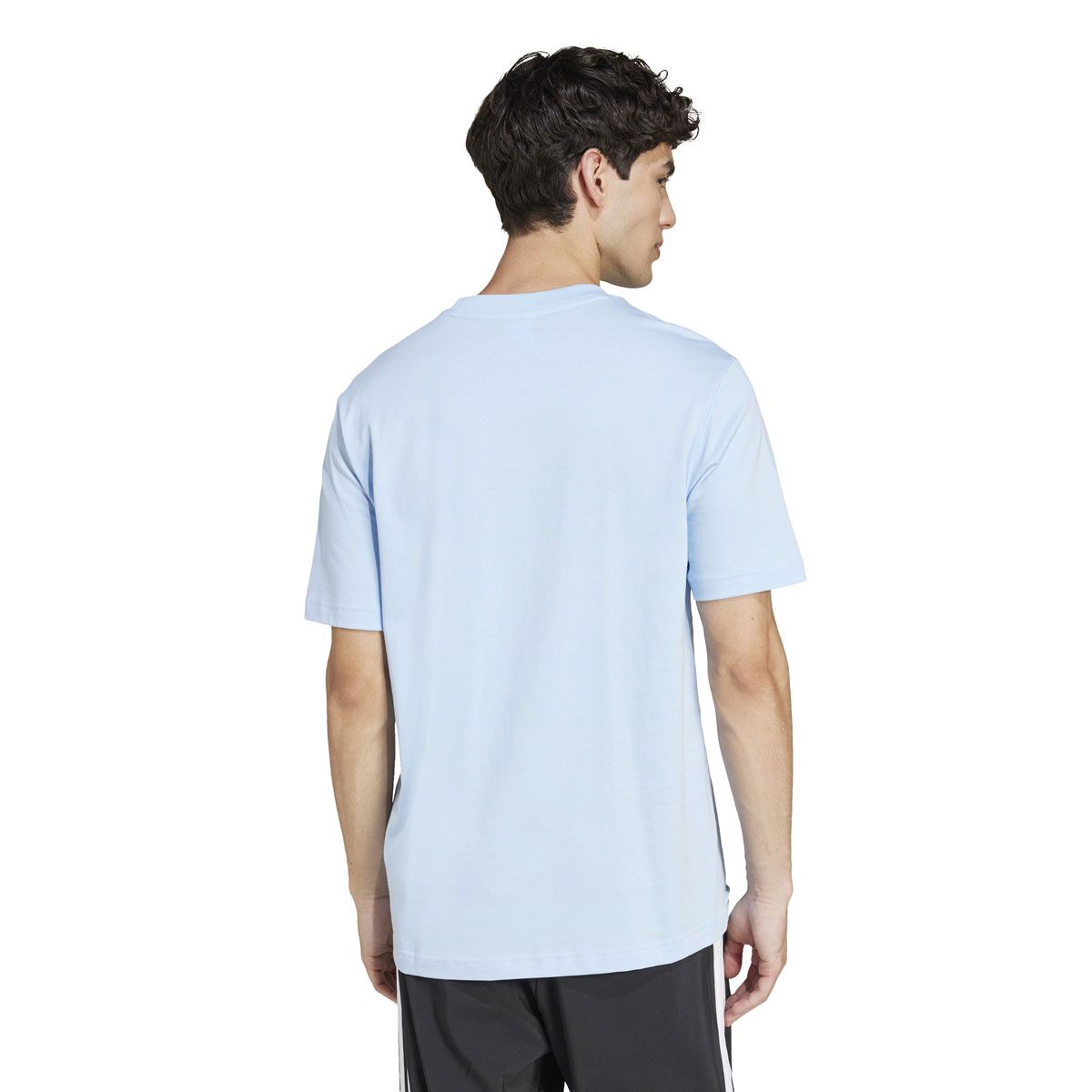 adidas Mens Small Logo Single Jersey Tee