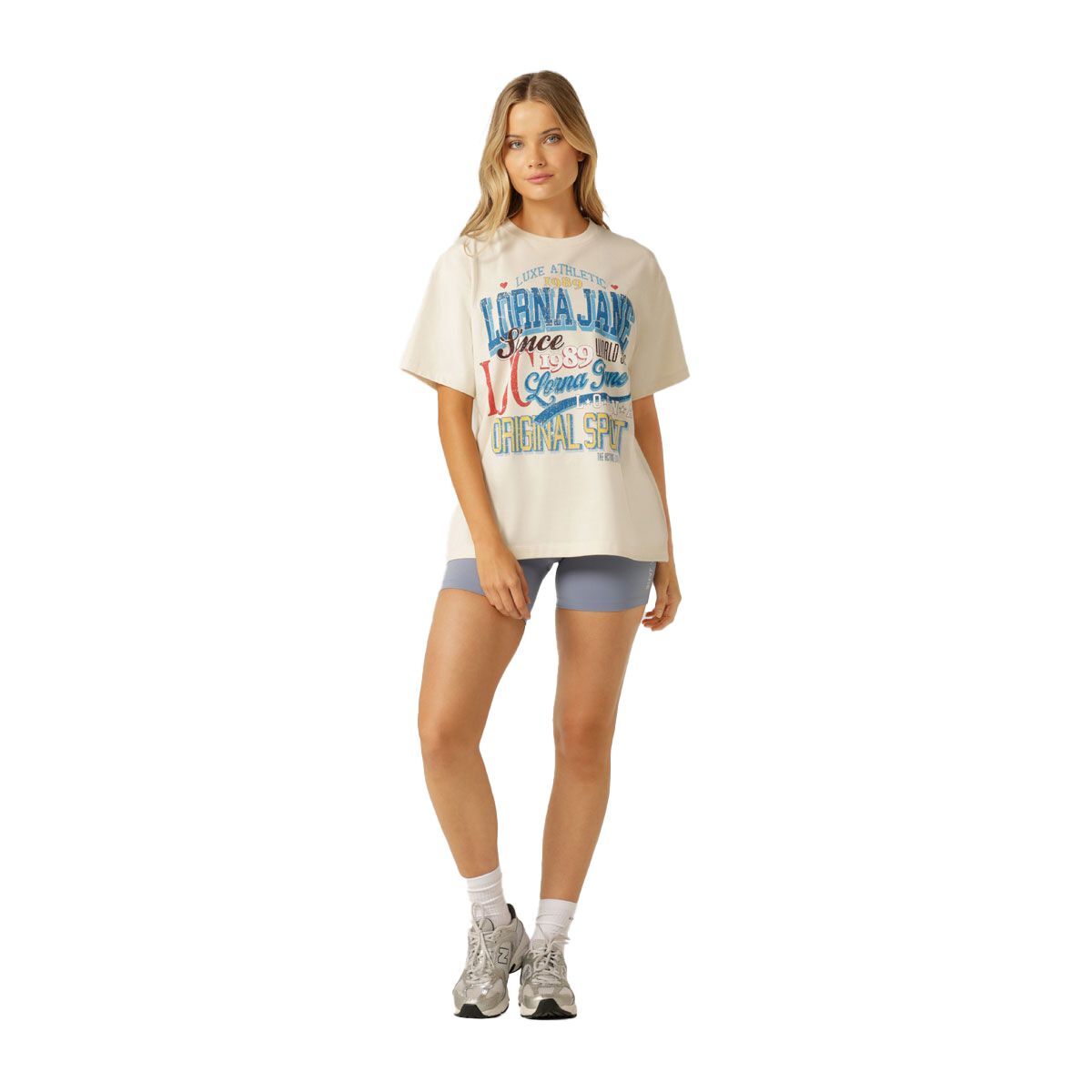 Lorna Jane Womens Courtside Boyfriend Tee