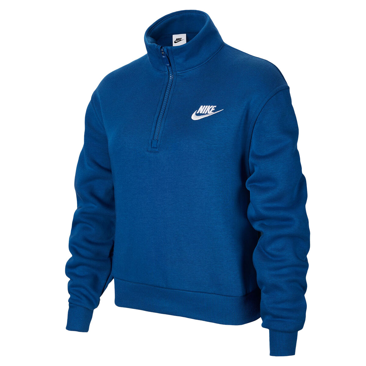 Nike Junior Sportswear Club Fleece Half Zip Sweatshirt