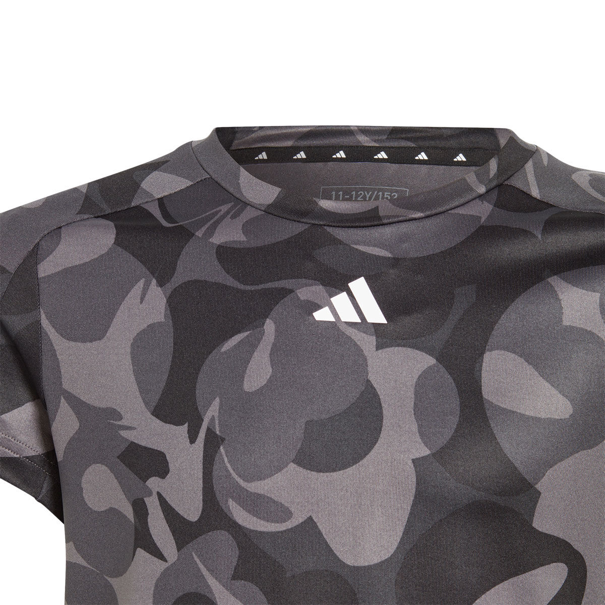 adidas Junior Train Essentials AEROREADY All Over Print Crop Tee
