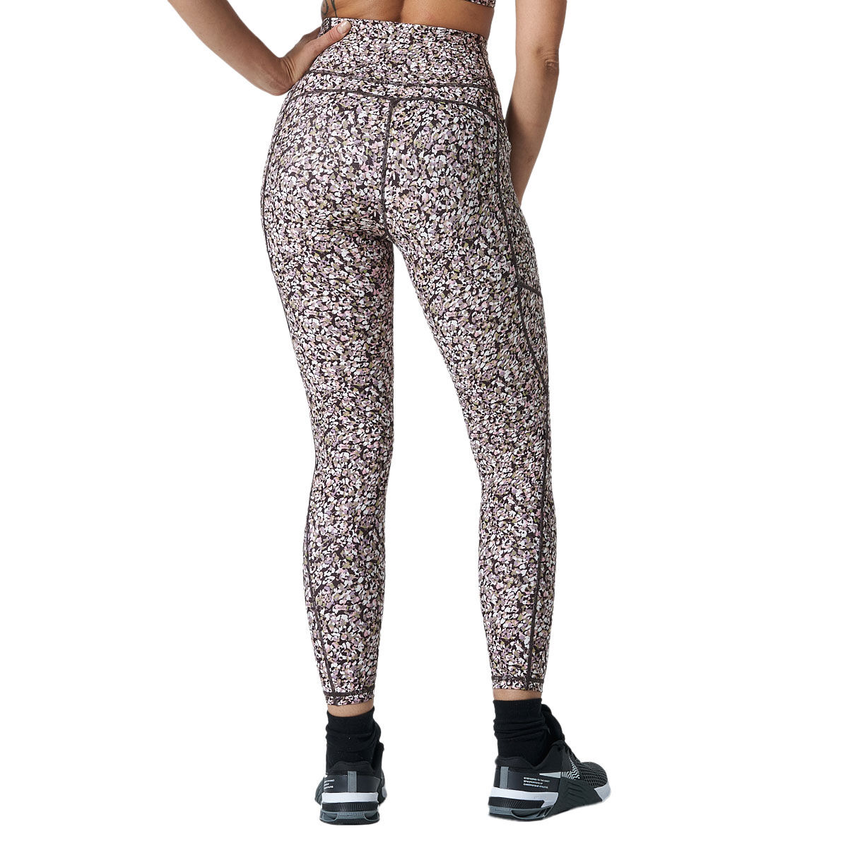 Ell/Voo Womens Kara High Rise 7/8 Pocket Tights