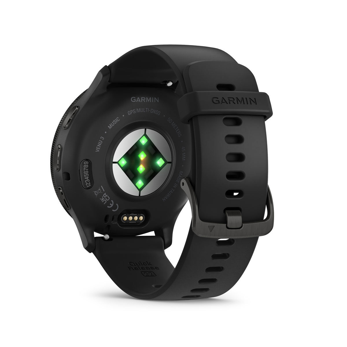 Garmin Venu 3 Watch - Black/Slate