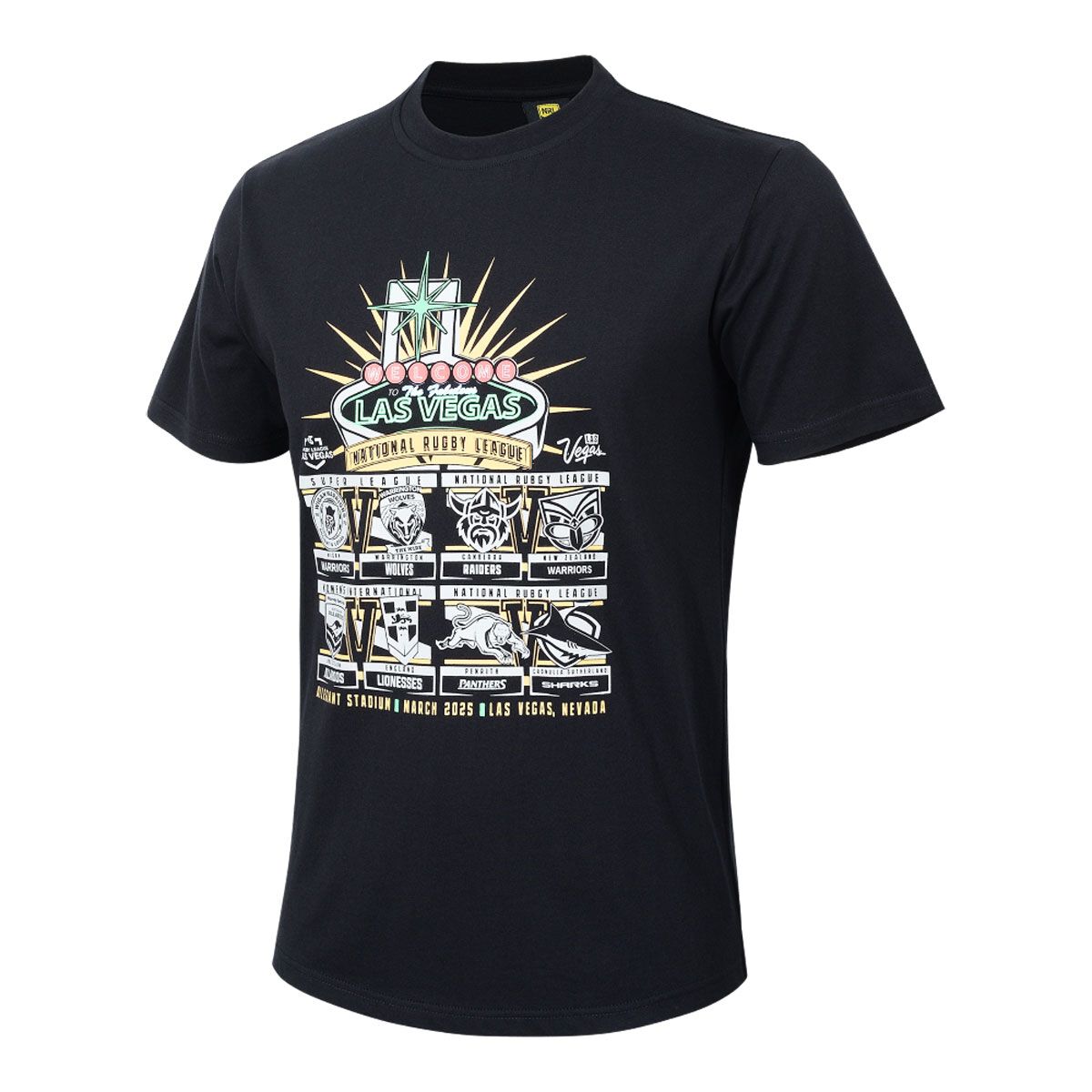 NRL Las Vegas 2025 Sign Tee