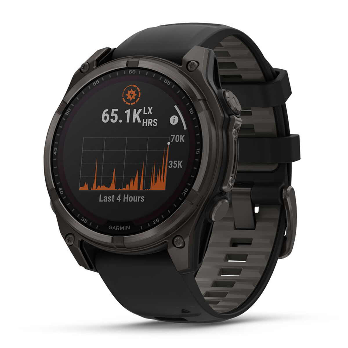 Garmin Fenix 8 47mm Sapphire Solar Watch - Black