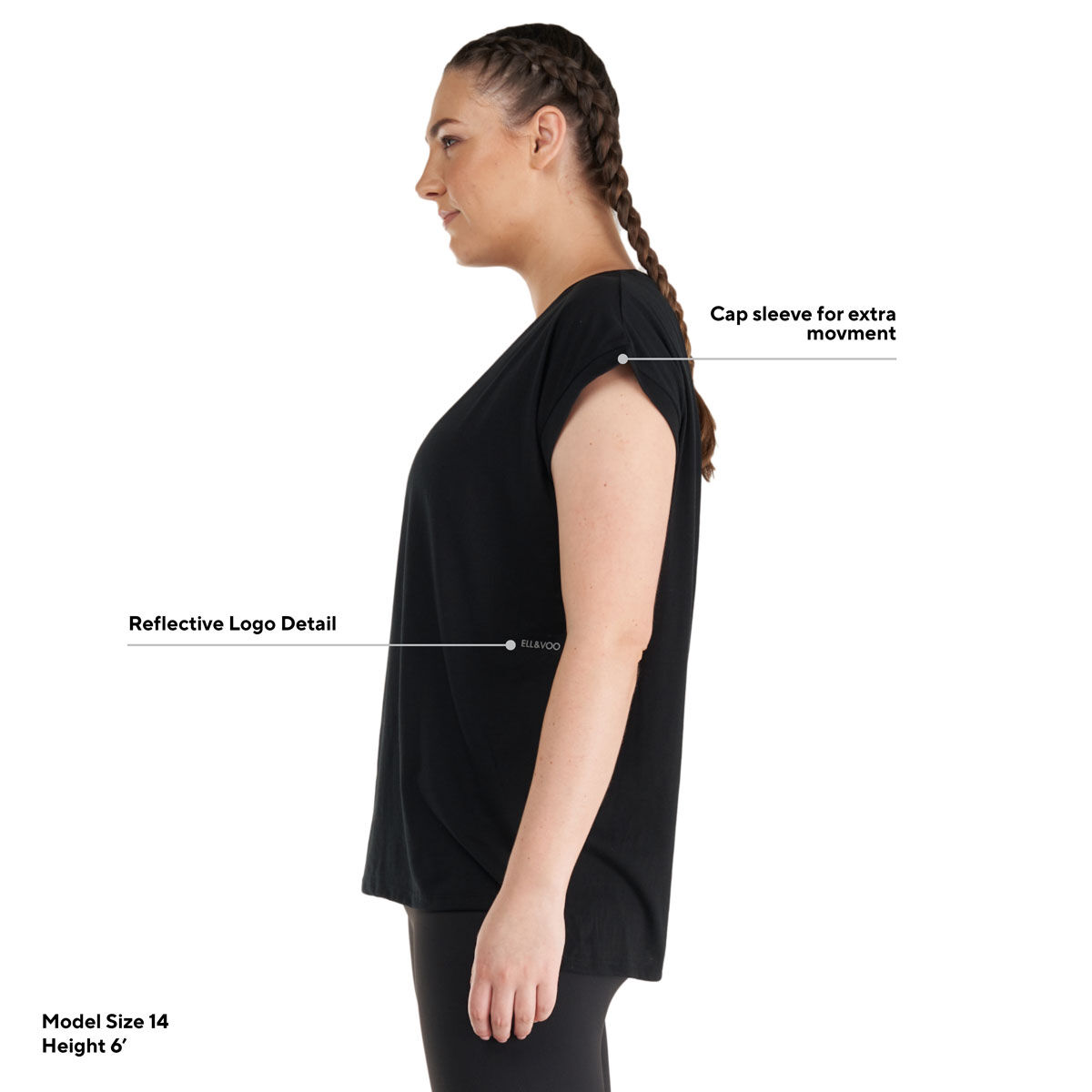 Ell/Voo Womens Essentials Tee