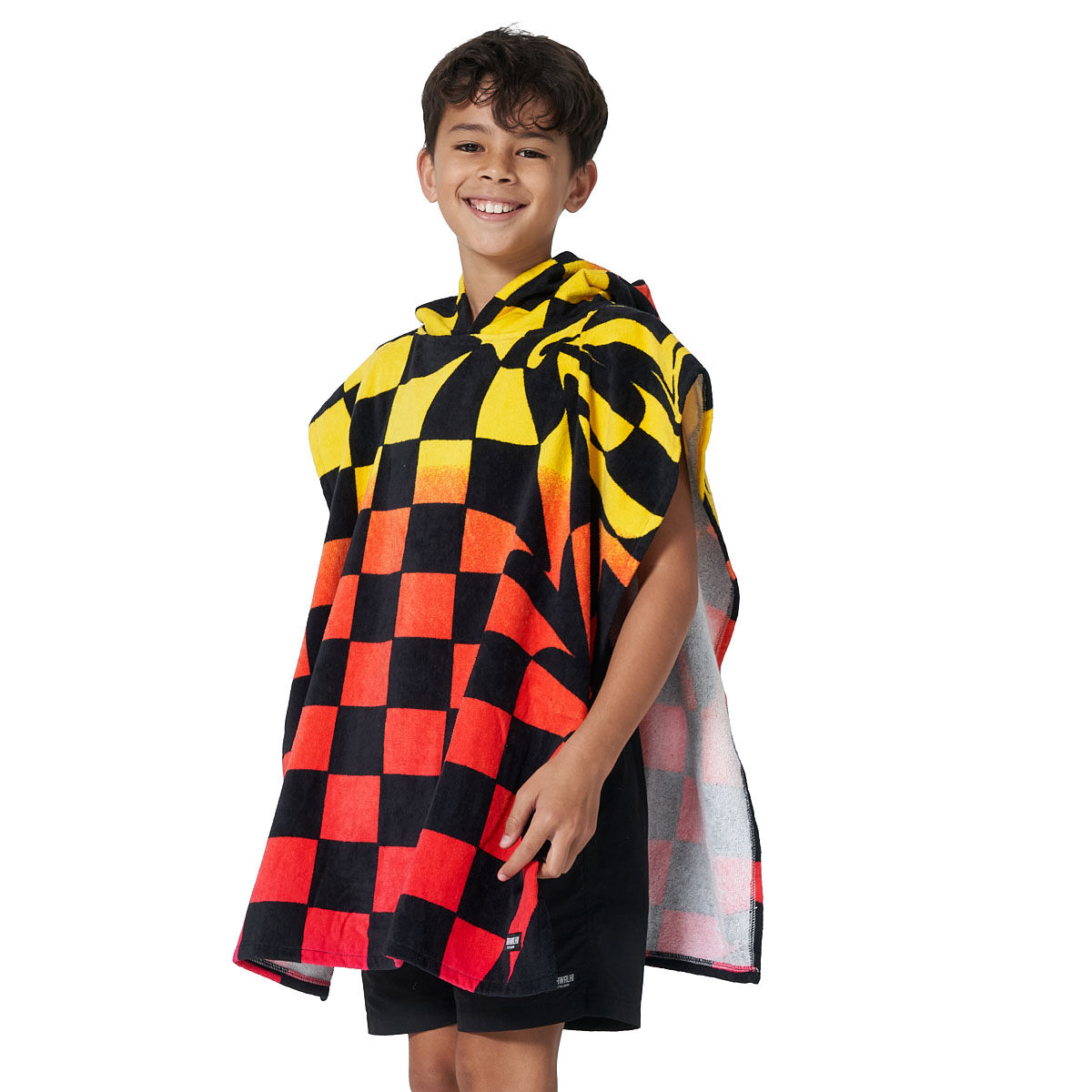 Tahwalhi Boys Psychedelic Palm Hooded Towel