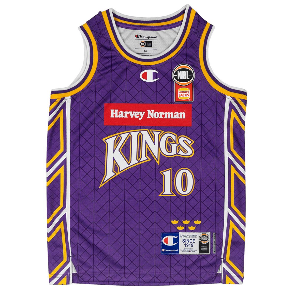 Sydney Kings Mens Xavier Cooks 2025/26 Home Basketball Jersey