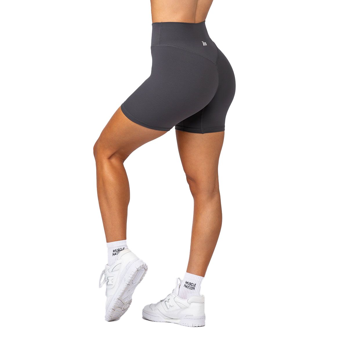 Muscle Nation Womens Liberty Zero Rise Bike Shorts