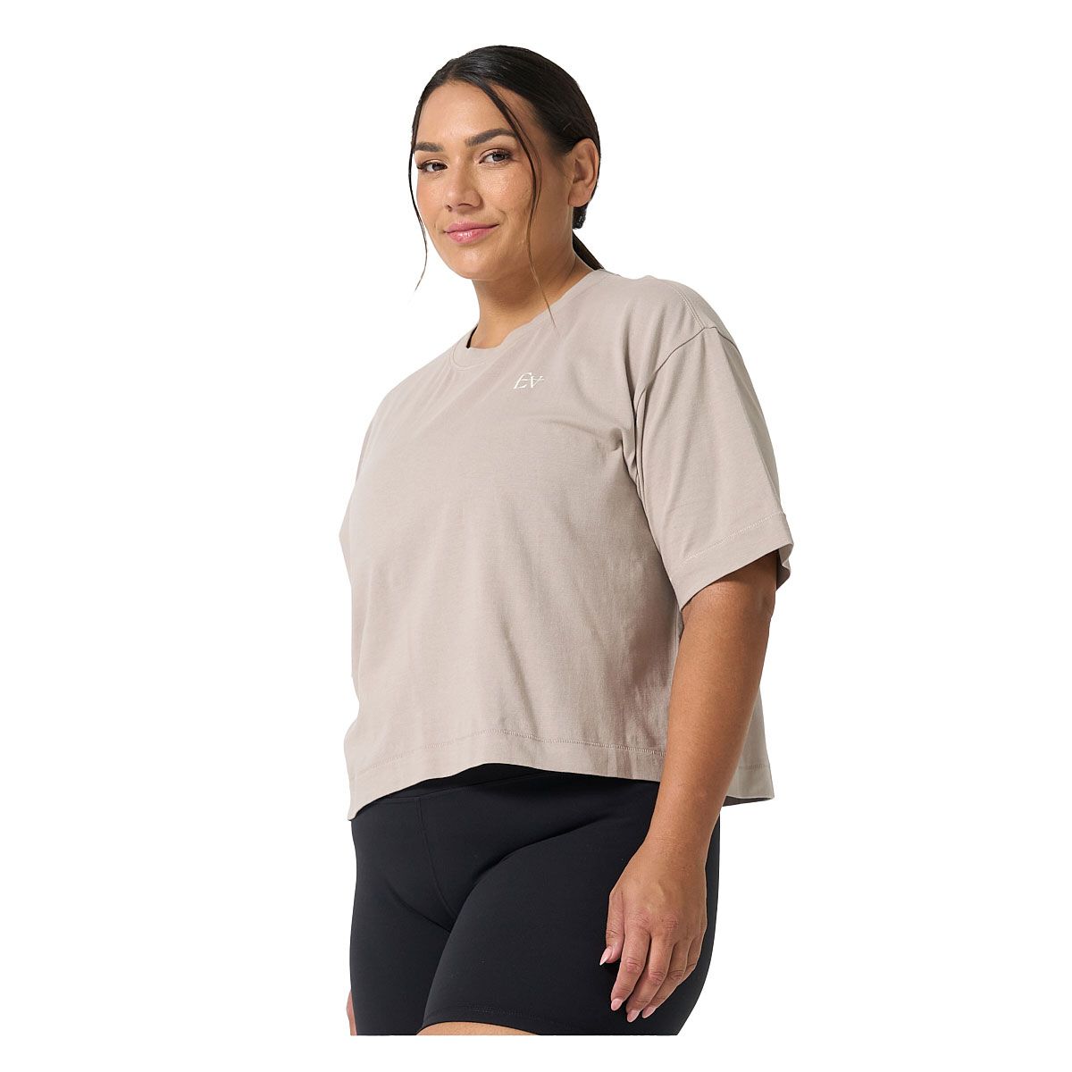 Ell/Voo Womens Lani Cropped Tee