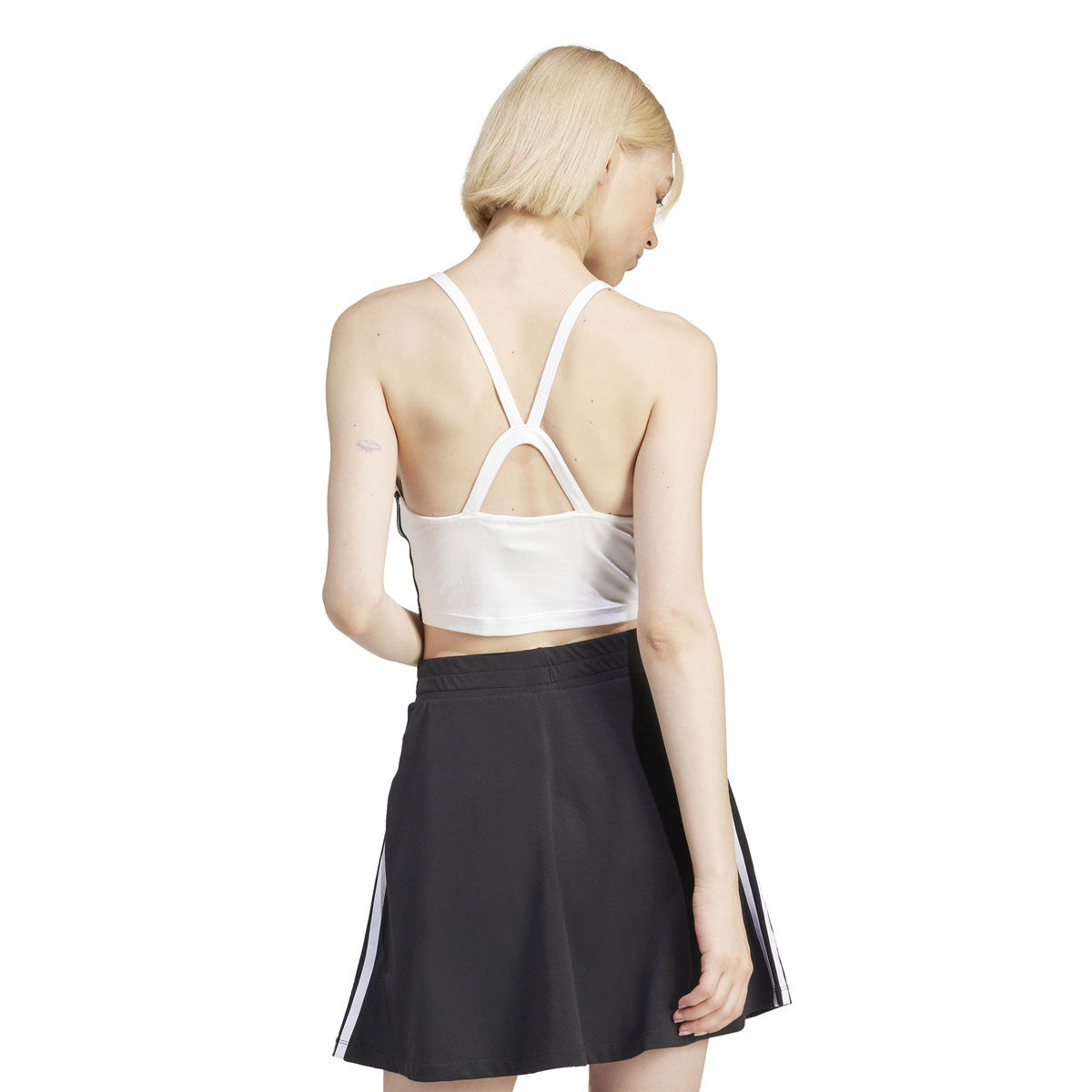 adidas Originals Womens 3-Stripes Crop Top