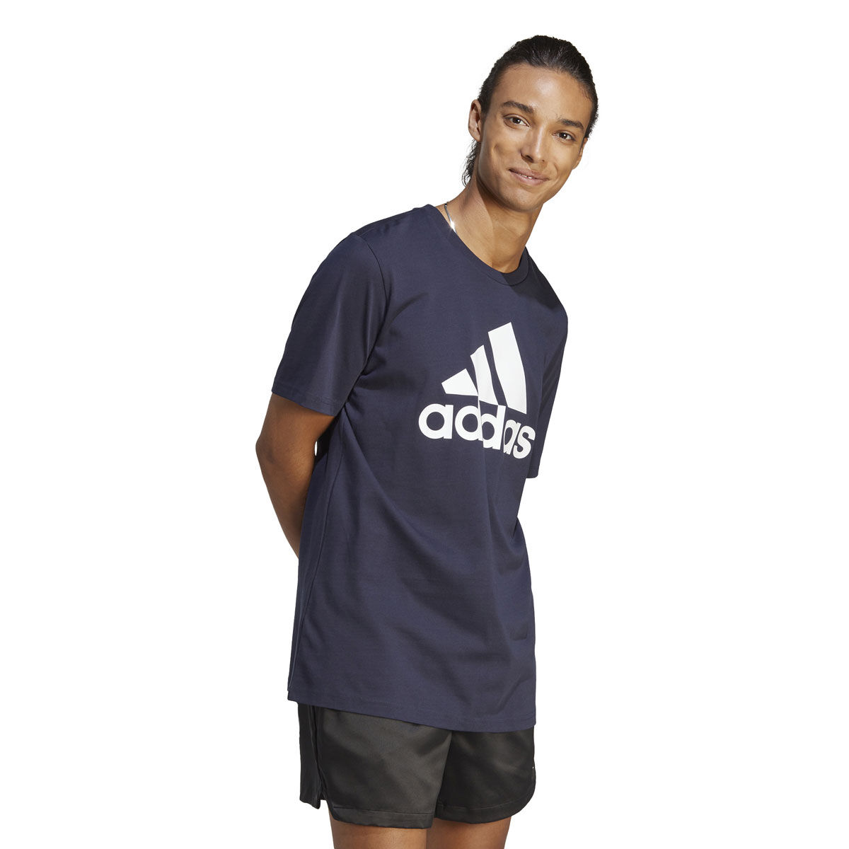 adidas Mens Essentials Big Logo Tee