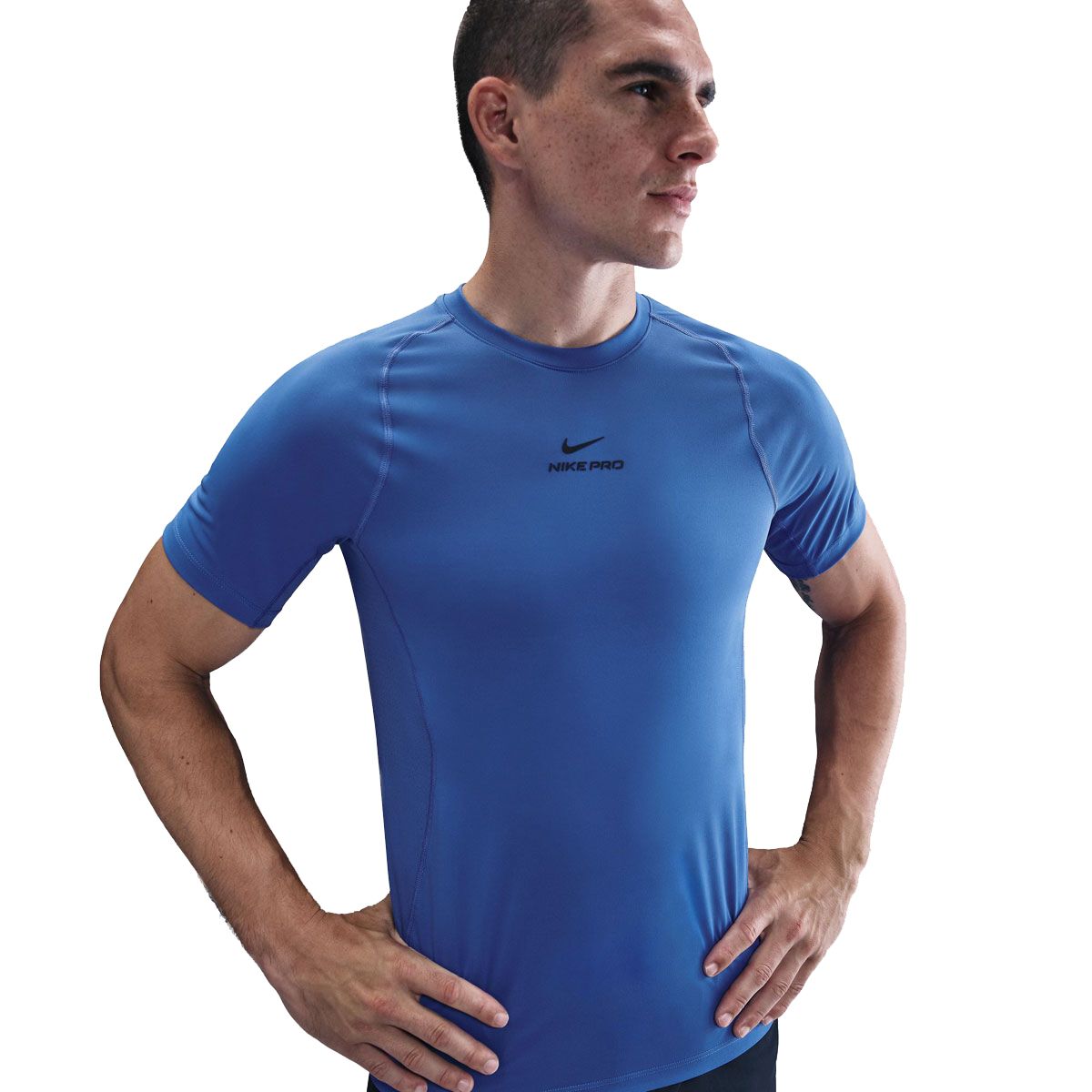 Nike Pro Mens Dri-FIT Short Sleeve Compression Top