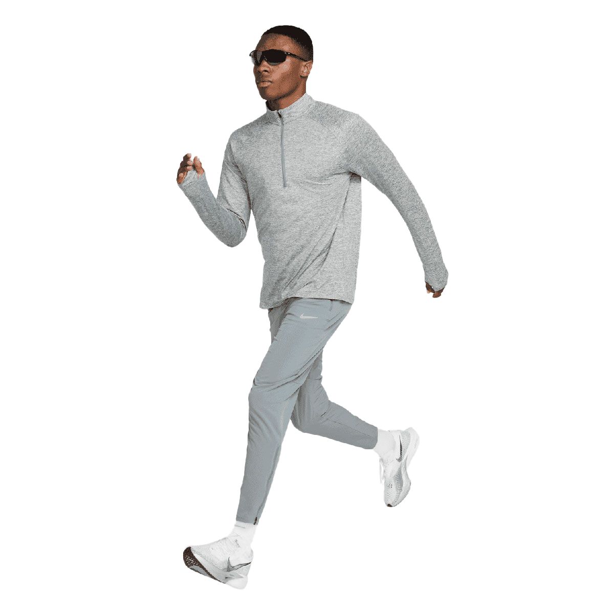 Nike Mens Stride Dri-FIT Half-Zip Midlayer Running Top