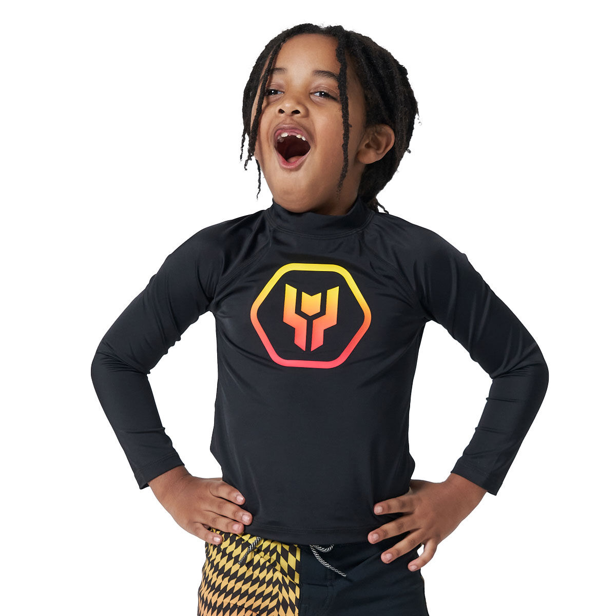 Tahwalhi Little Boys Long Sleeve Sun Top