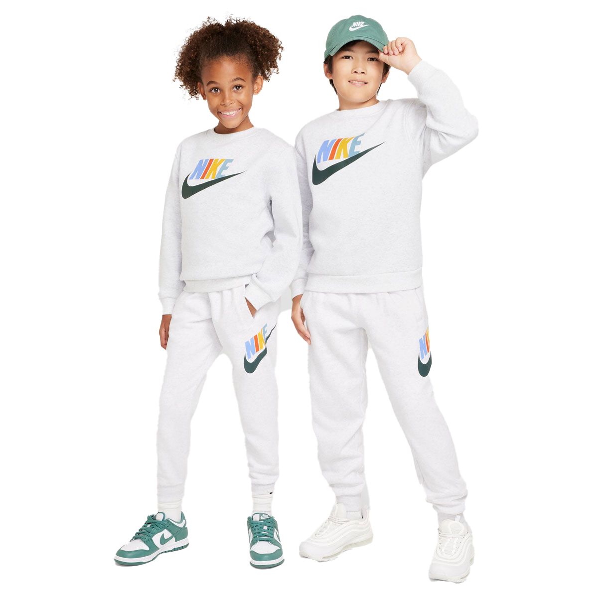 Nike Junior Sportswear Club Fleece HBR Crew Sweatshirt