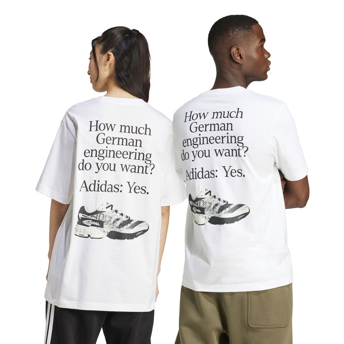 adidas Mens German Engineering Graphic Tee