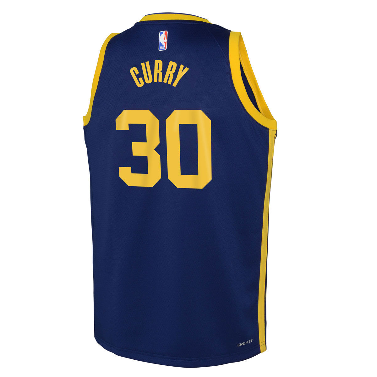 Jordan Youth Golden State Warriors Steph Curry 2023/24 Statement Basketball Jersey Blue XL