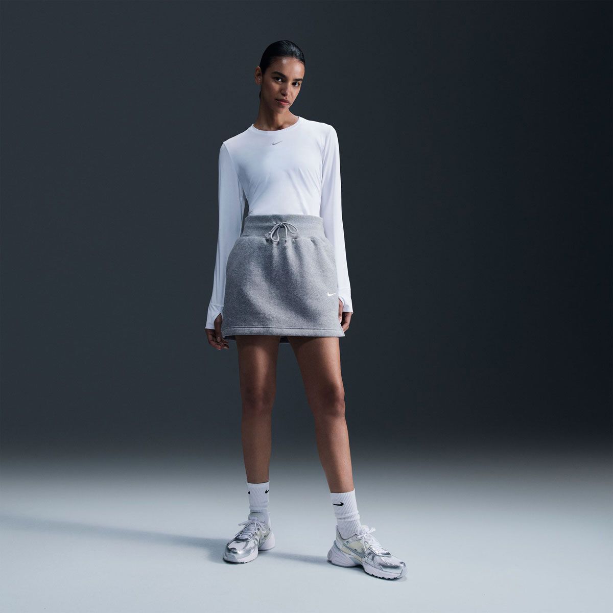 Nike Womens One Classic Dri-FIT Long Sleeve Top