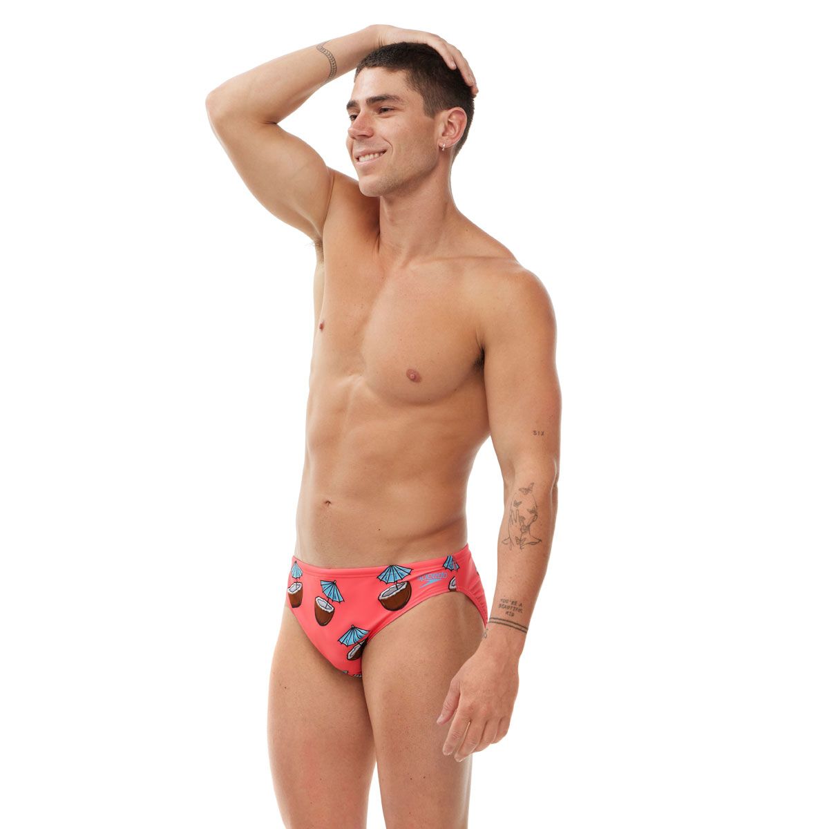 Speedo Mens Coco Lada Escape Swim Briefs