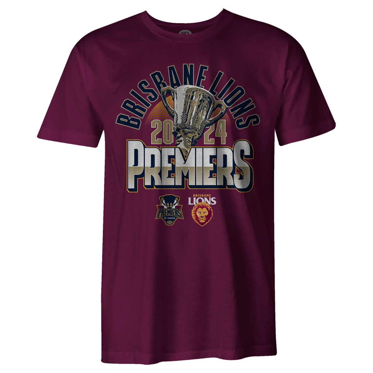 Brisbane Lions Kids 2024 Trophy Tee
