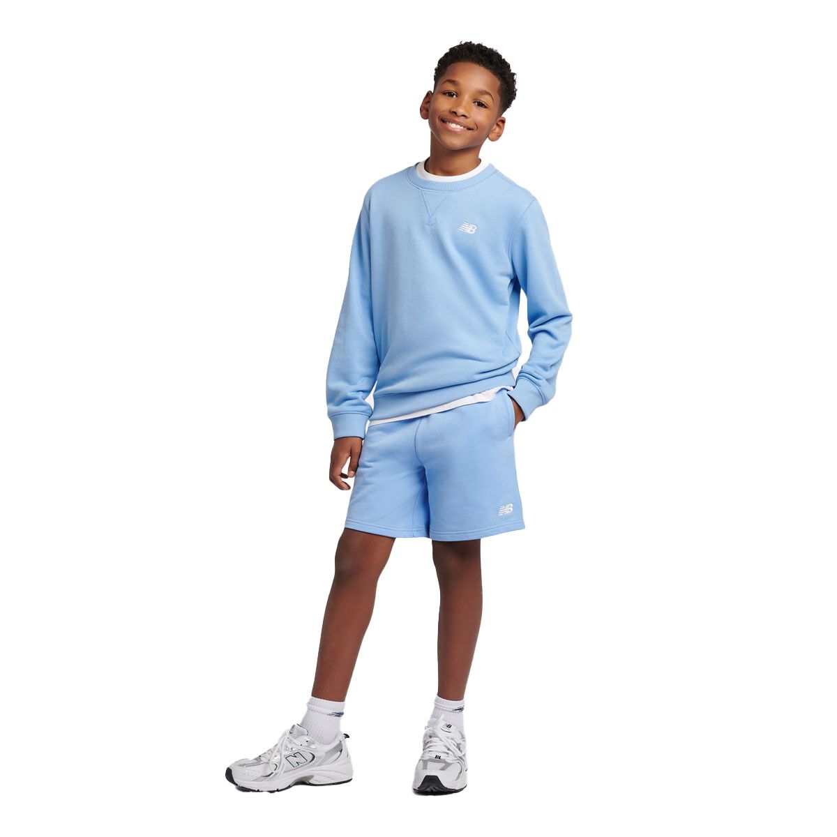 New Balance Junior Small Logo Shorts