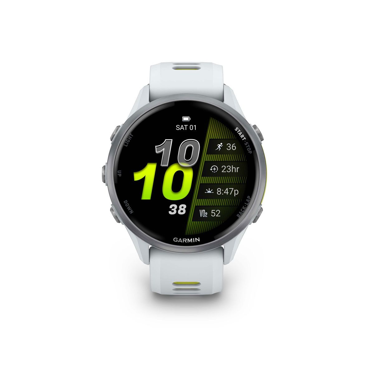 Garmin Forerunner 970 GPS Watch - Whitestone