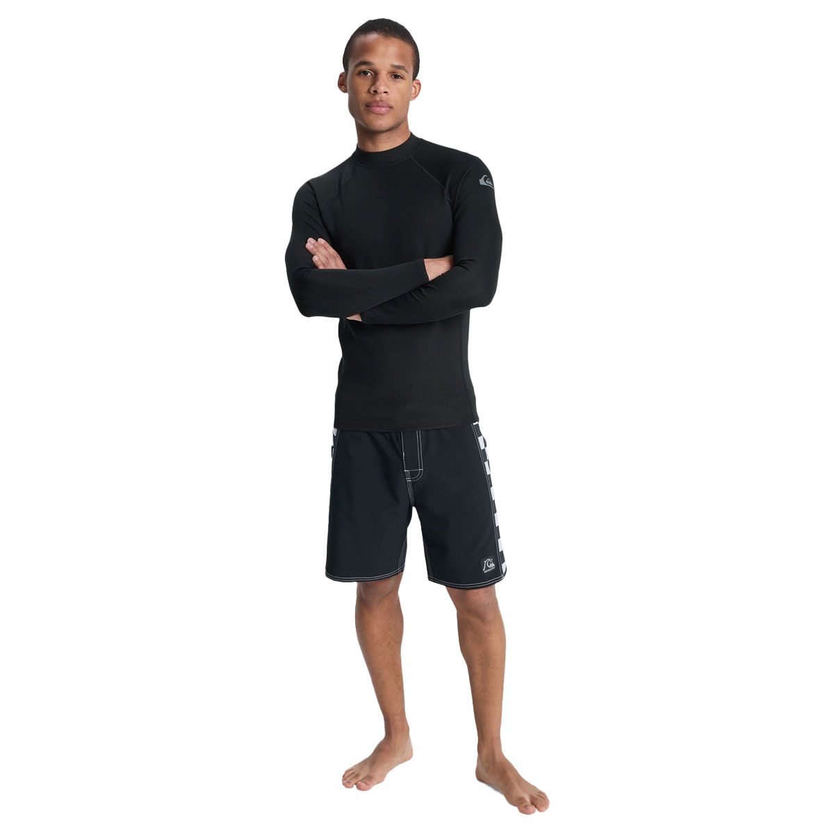 Quiksilver Mens Everyday Heat Long Sleeve Rash Vest
