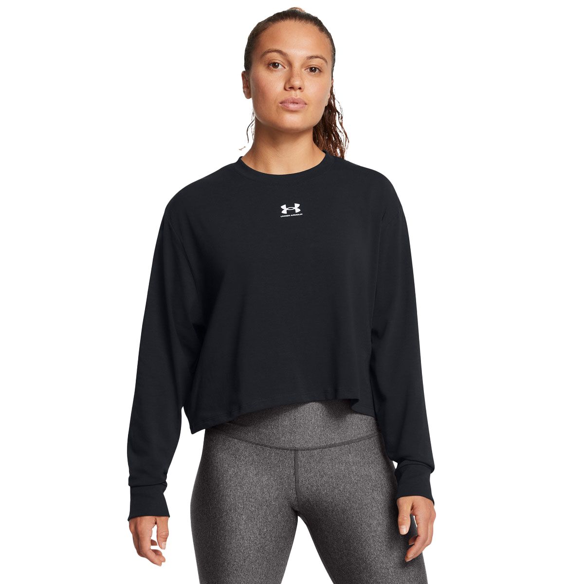 Under Armour Womens Rival Boxy Jacket