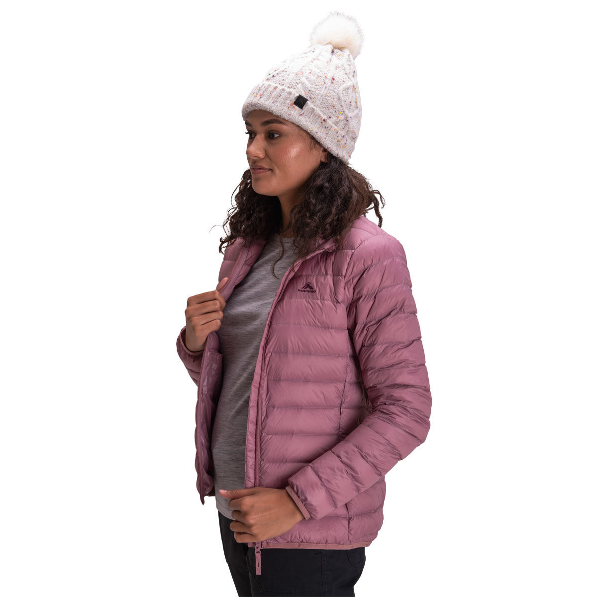 macpac Unisex Flecked Pom Pom Beanie
