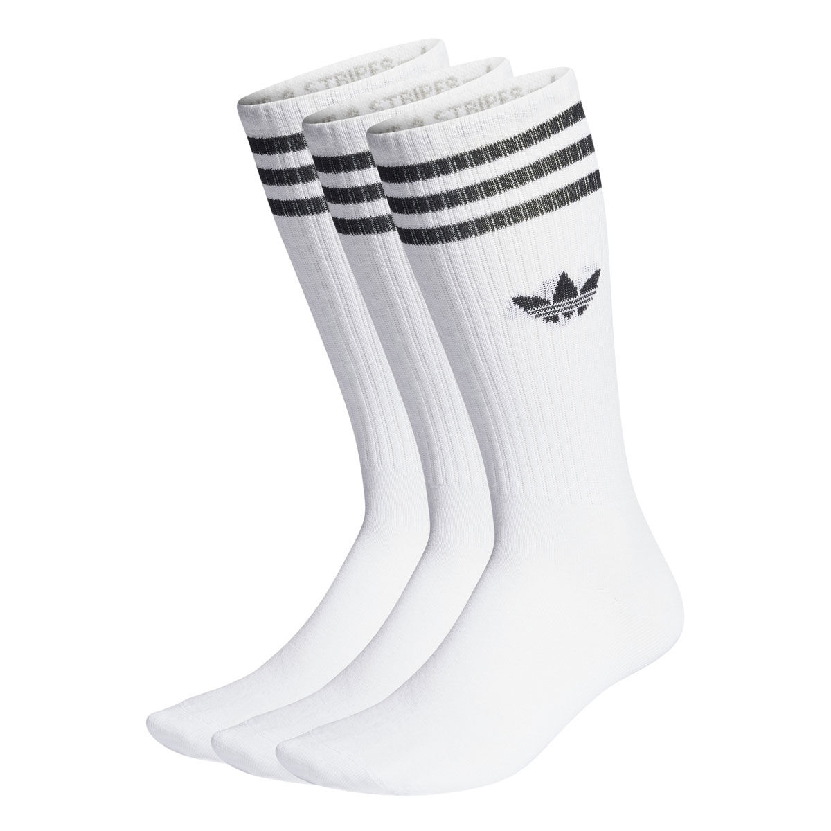 adidas Originals Solid High Crew 3 Pack Socks