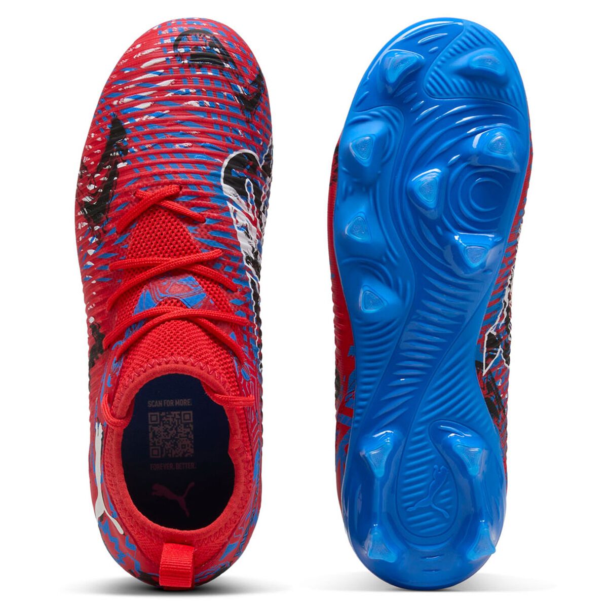 Puma Future 8 Match Playmakers Kids FG/AG Football Boots