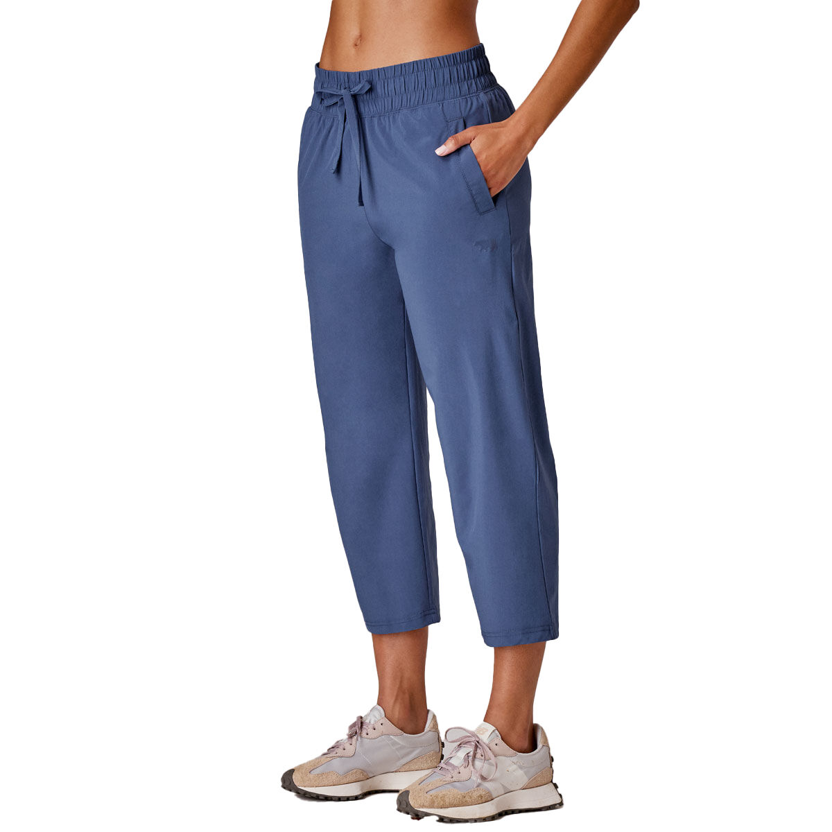 Running Bare Womens Academy Cropped Pants