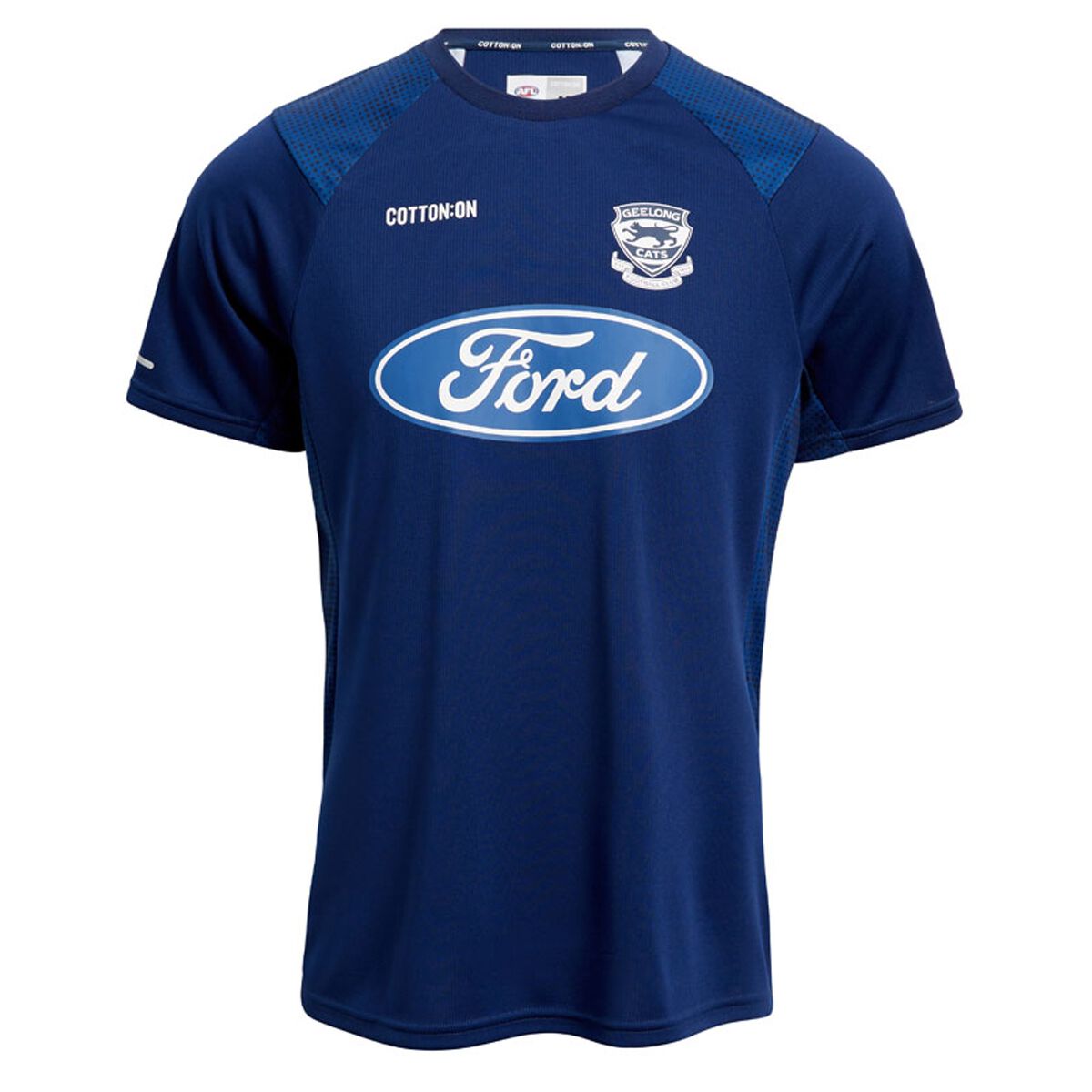Geelong Cats 2025 Training Tee Navy S