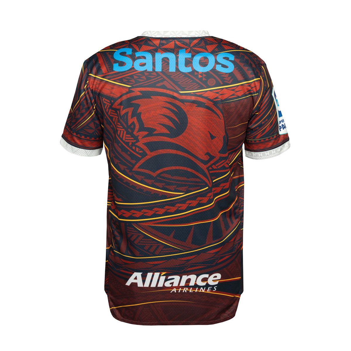 Queensland Reds 2025 Pasifika Mens Warm Up Tee