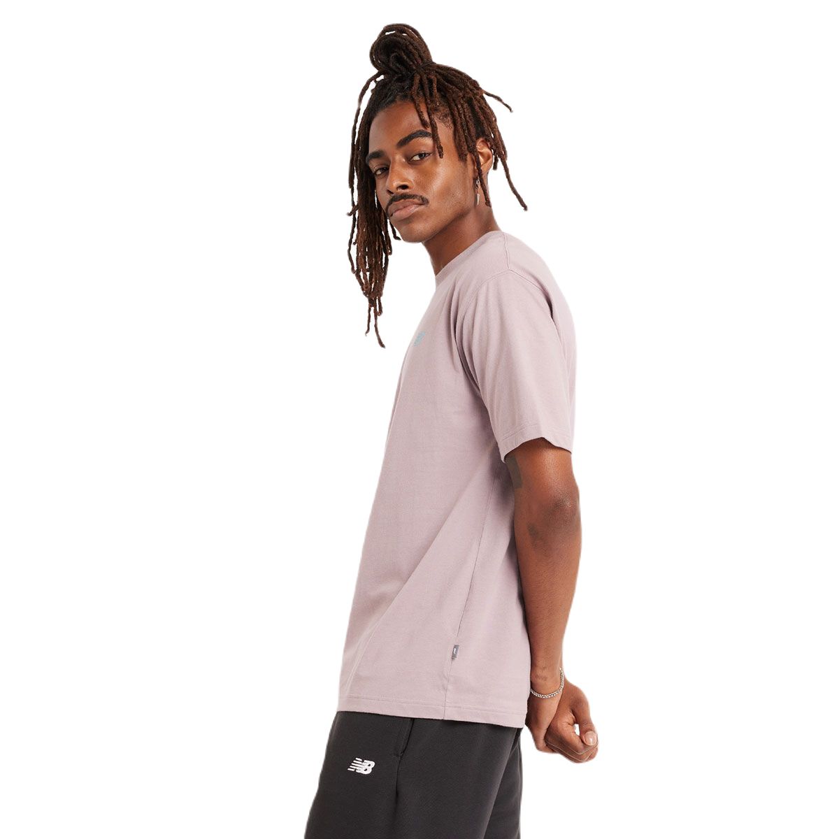 New Balance Mens Relaxed Logo Tee