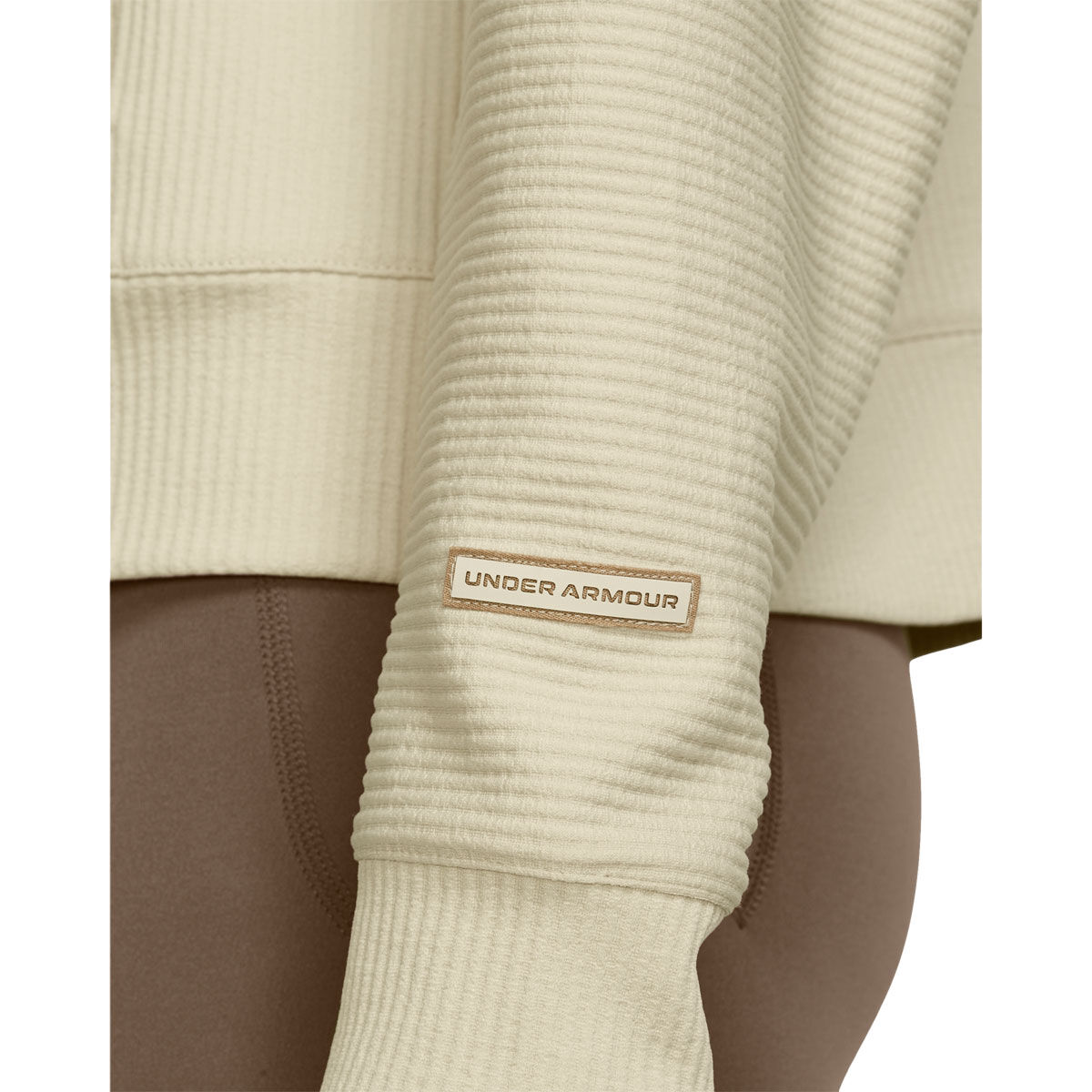 Under Armour Womens Journey Rib Oversized Pullover Hoodie