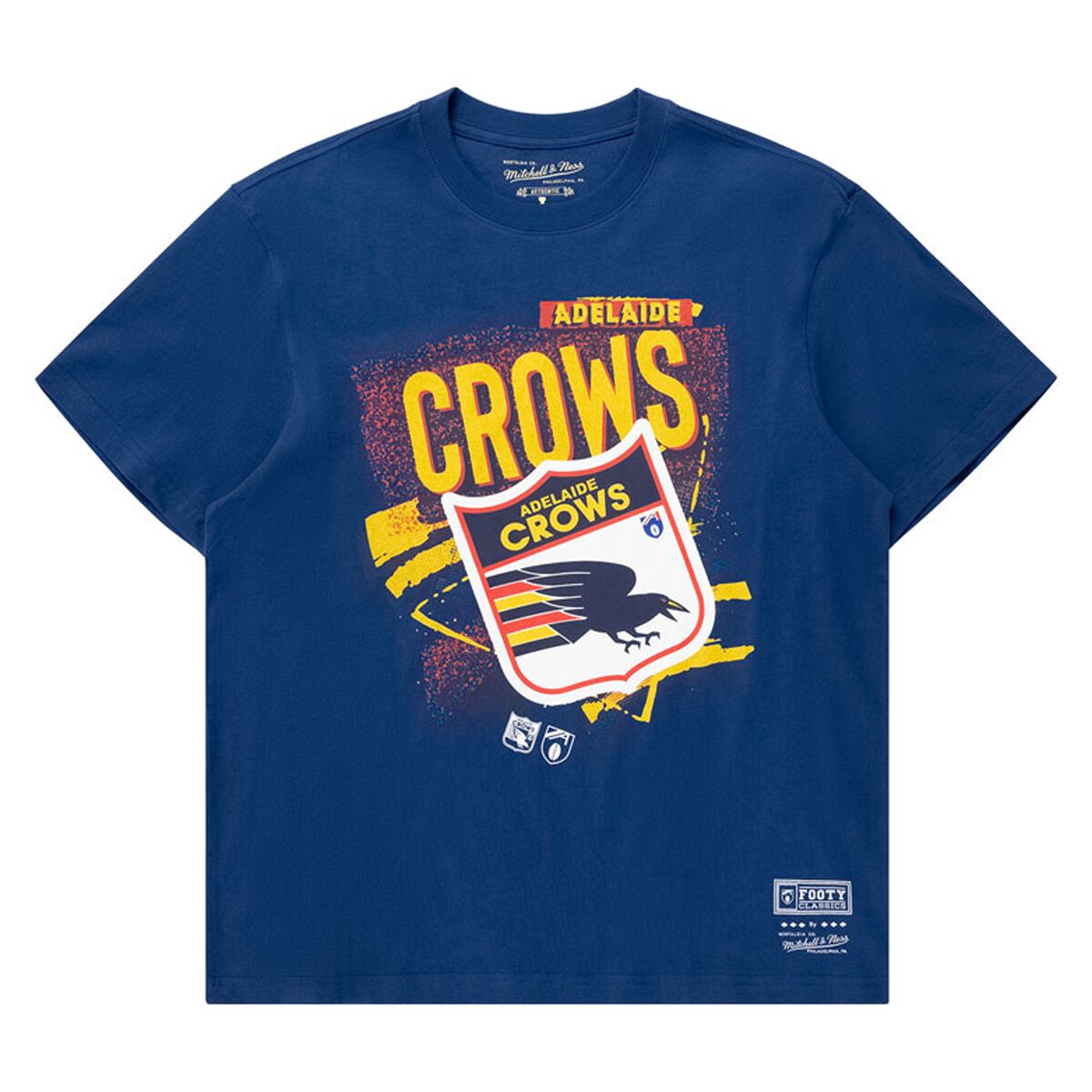 Adelaide Crows Mens 2025 Abstract Logo Tee