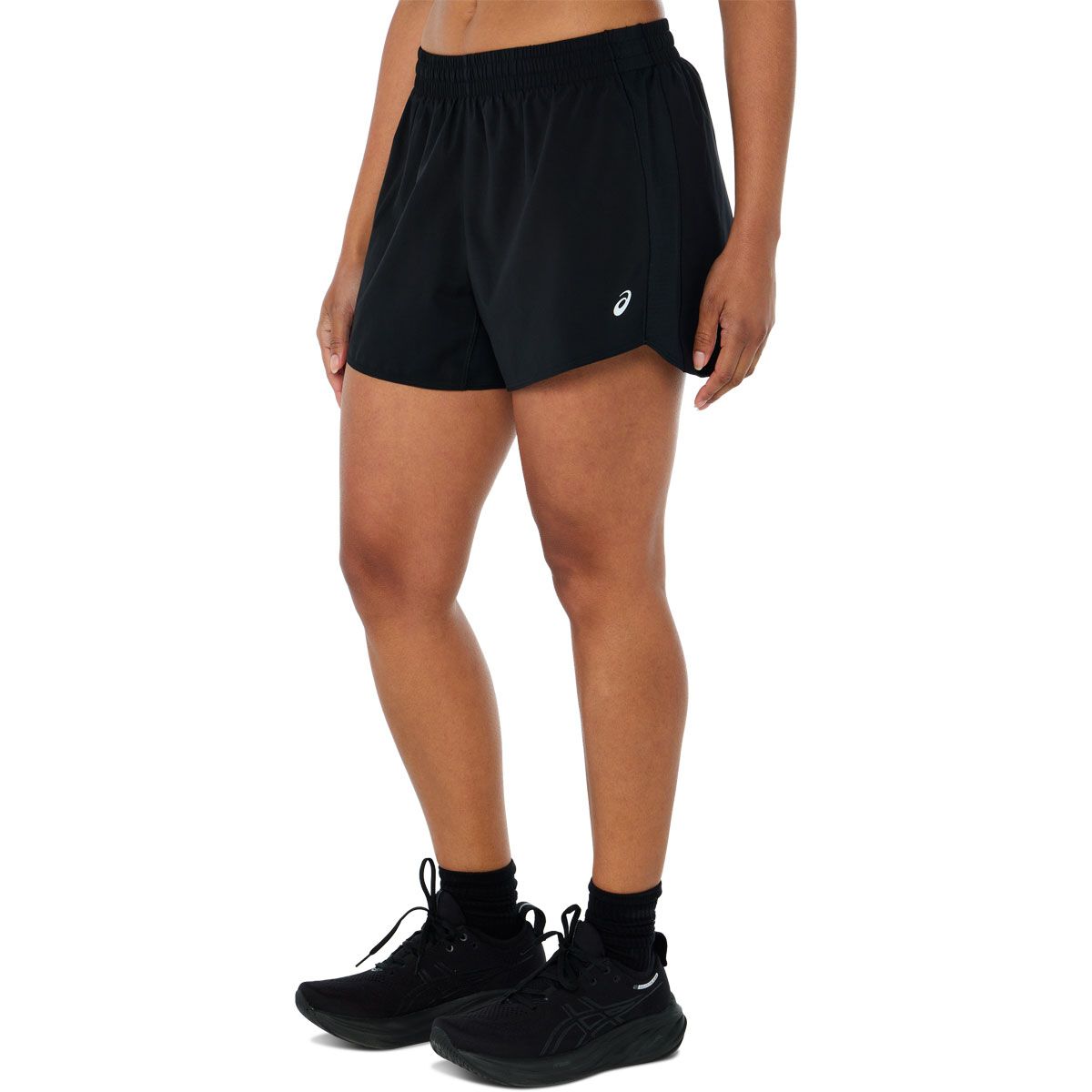 Asics Womens Sydney Marathon 2025 Silver 4 Inch Running Shorts