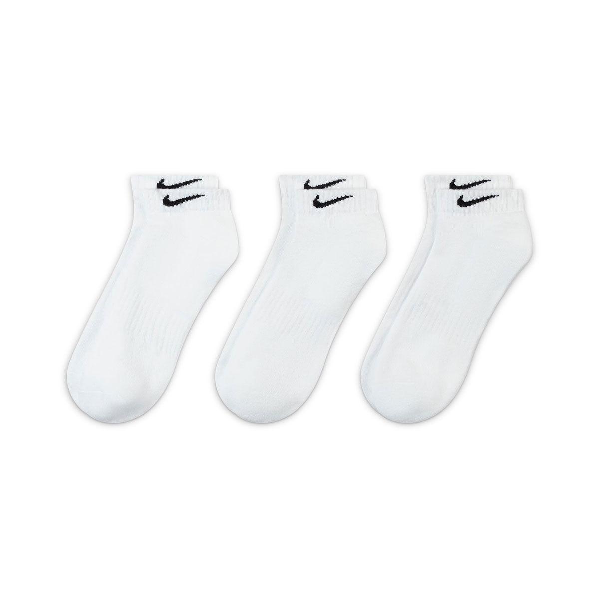 Nike Unisex Cushion Low Cut 3 Pack Socks