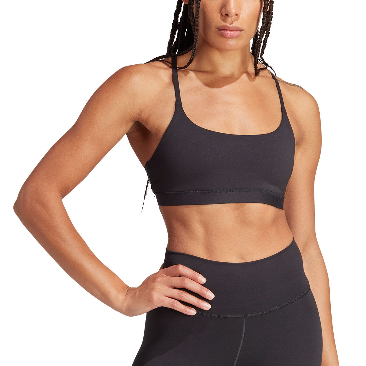 adidas Womens All Me Light Support Sports Bra