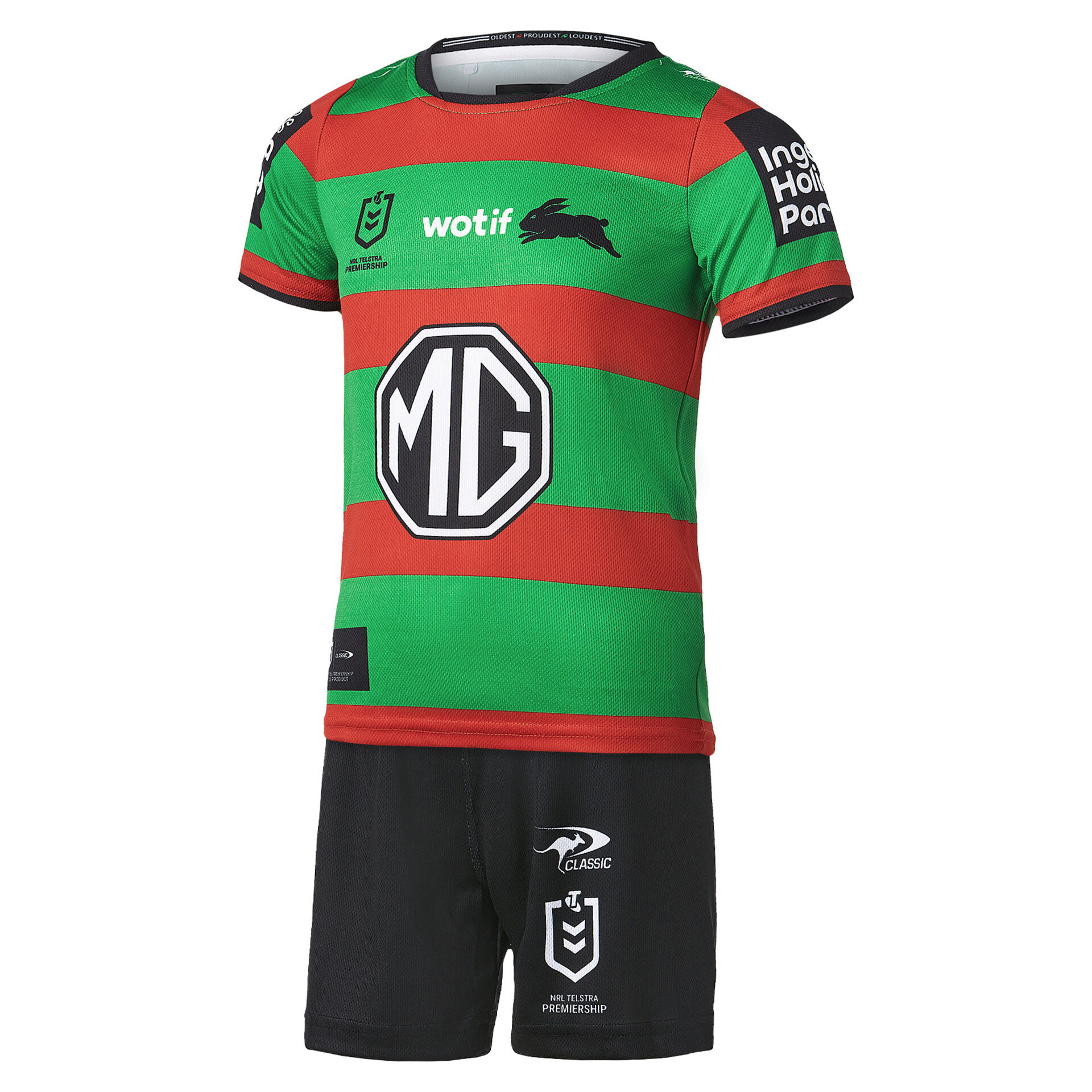 South Sydney Rabbitohs 2025 Infants Home Kit