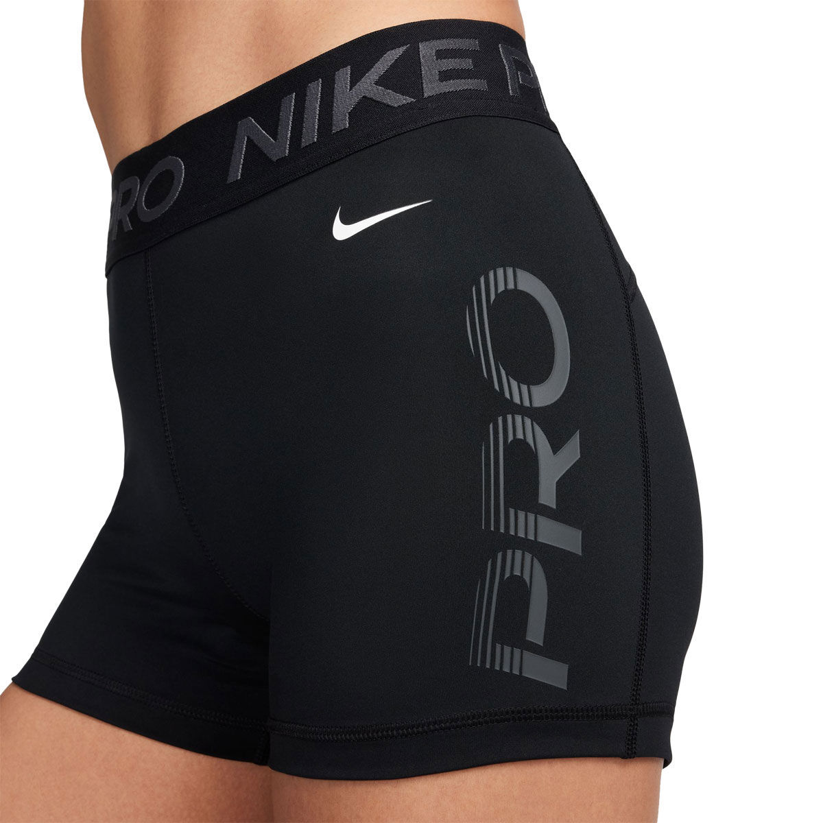Nike Pro Womens Dri-FIT Graphic 3 Inch Short Tights