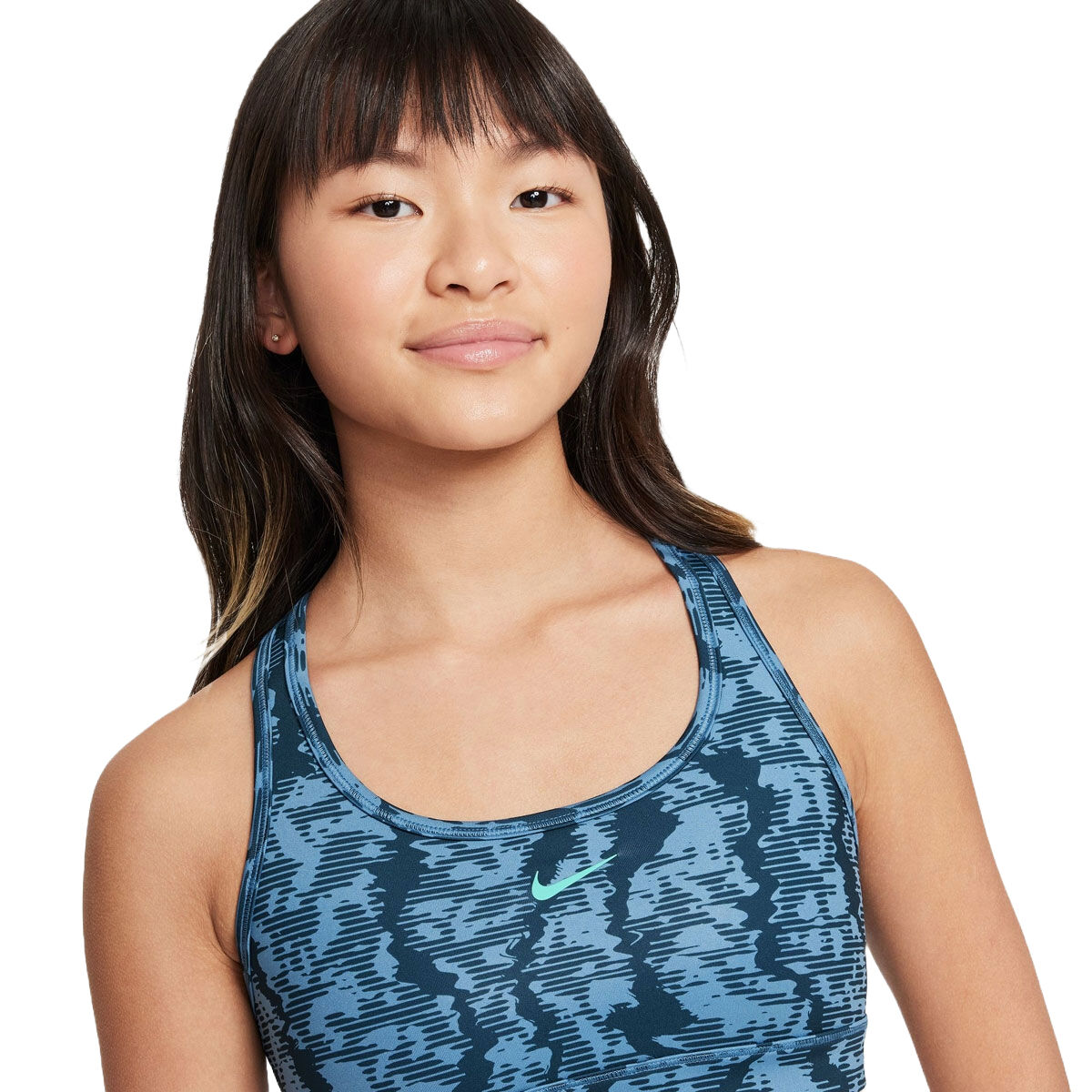 Nike Pro Junior Dri-FIT Reversible Swoosh Printed Sports Bra