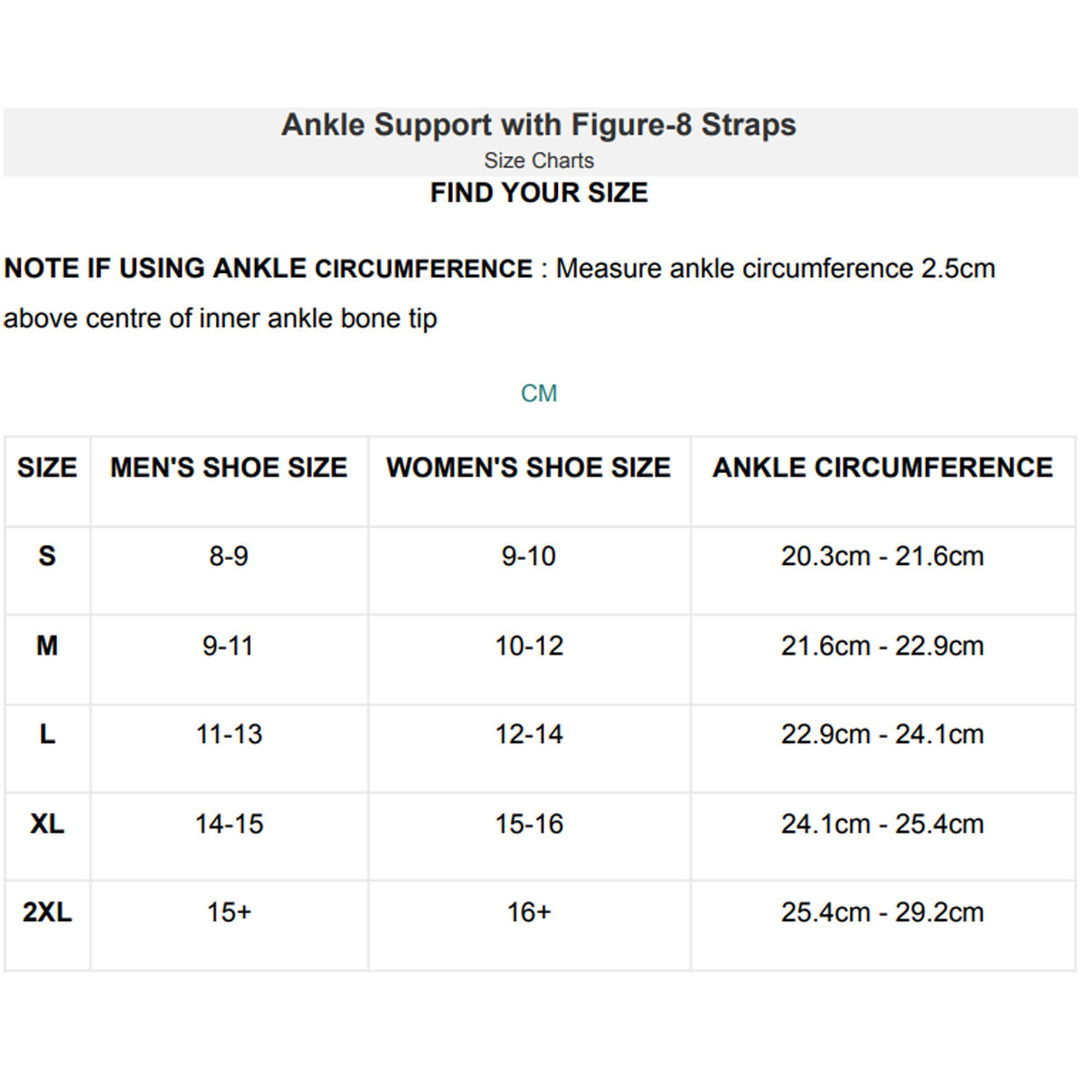 McDavid Ankle Support with Figure 8 Straps